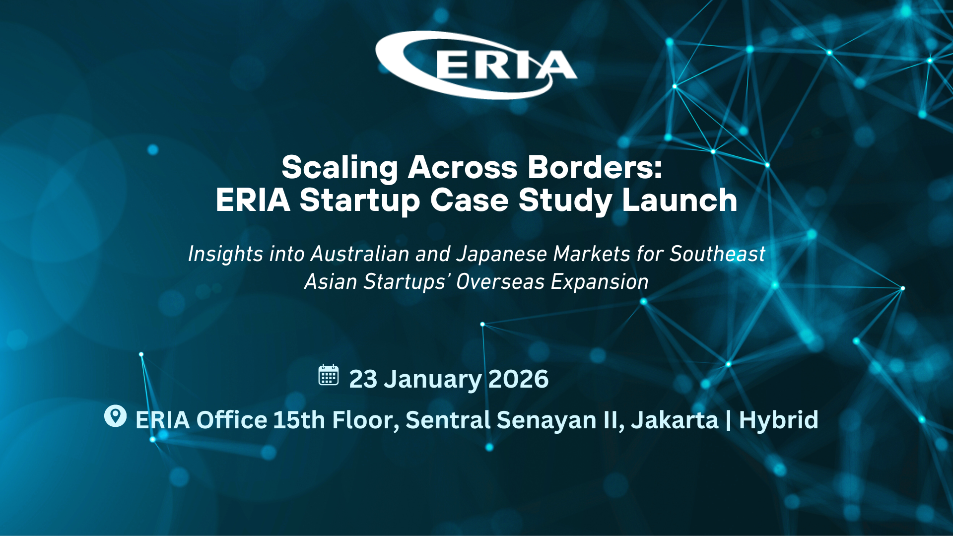 Scaling Across Borders: ERIA Startup Case Study Launch